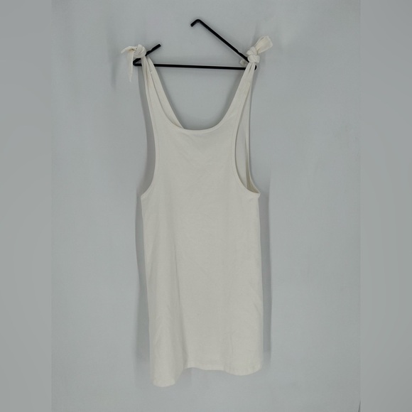 COS Oversized T-Shirt Knotted Tank Double Layer Multi Functional Mini Dress - Picture 4 of 8